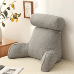 Coussin de lecture triangulaire