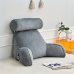 Coussin de lecture velours